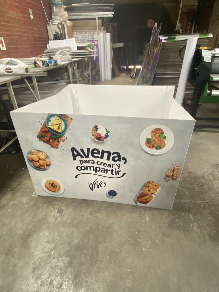 Exhibidor Vivo realizado por Fullgraf
